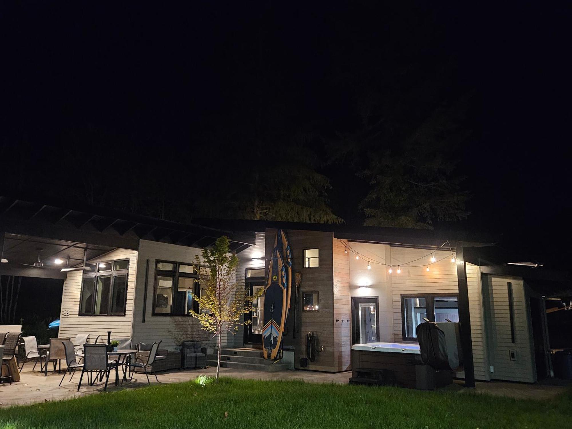 Luxe Lake Cabin Hot Tub Grill Firepit Ev Charger Onalaska Εξωτερικό φωτογραφία