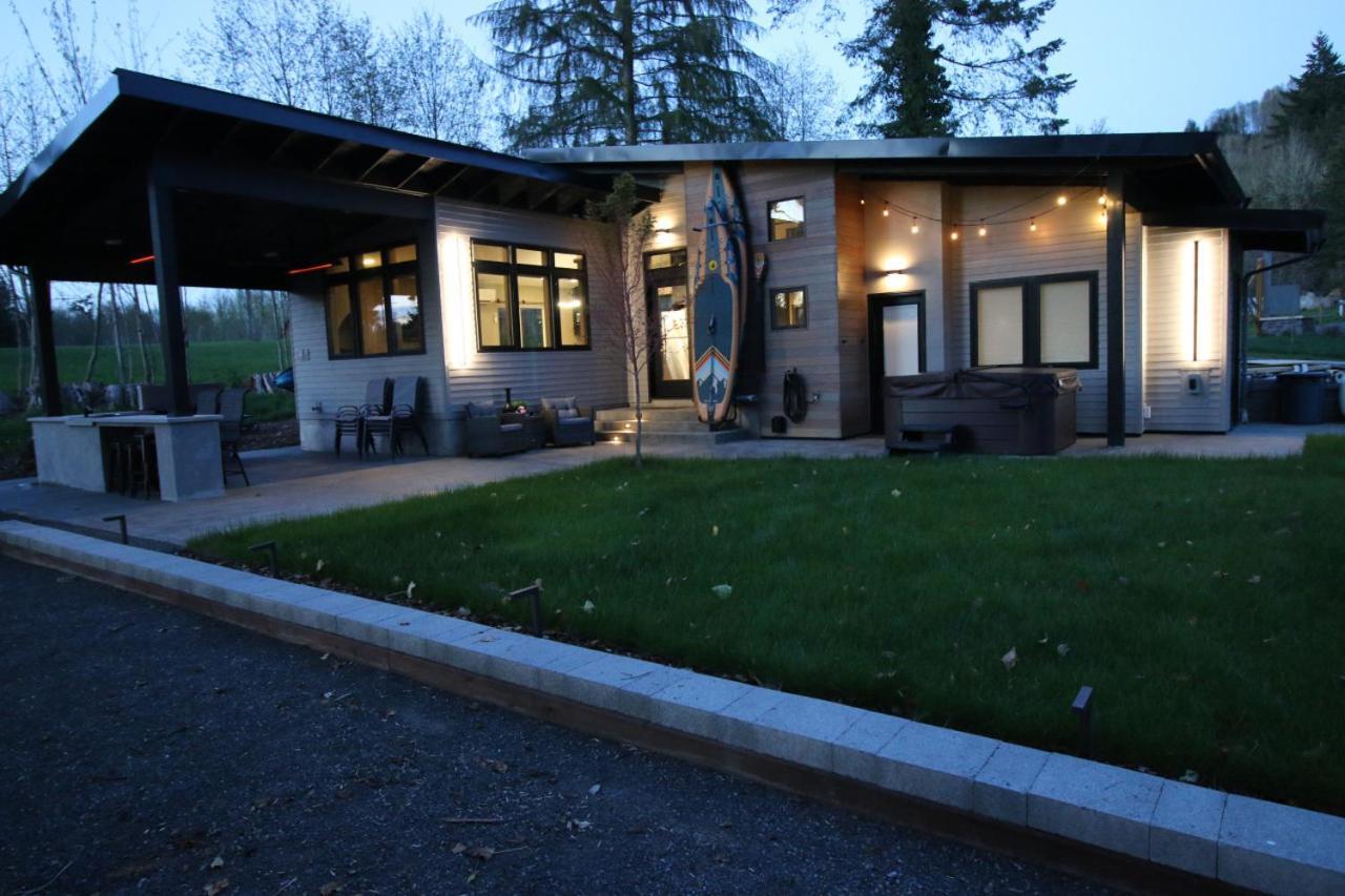 Luxe Lake Cabin Hot Tub Grill Firepit Ev Charger Onalaska Εξωτερικό φωτογραφία