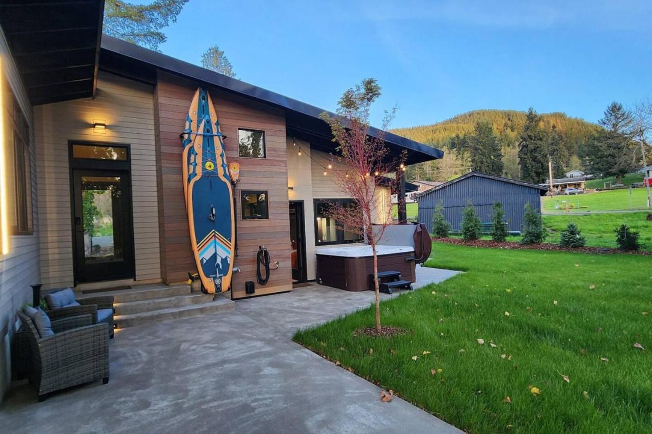 Luxe Lake Cabin Hot Tub Grill Firepit Ev Charger Onalaska Εξωτερικό φωτογραφία